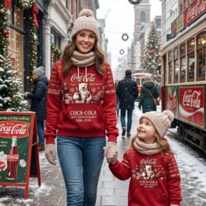 Coca Cola 140 Years Of Preshment 3D Hoodie