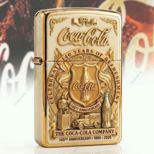 Cola EST. 1886 140Th Anniversary Zippo Lighter 3