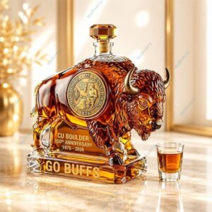 Colorado Buffaloes CU Boulder 150Th Anniversary 2026 Whiskey Bottle 2