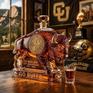 Colorado Buffaloes CU Boulder 150Th Anniversary 2026 Whiskey Bottle