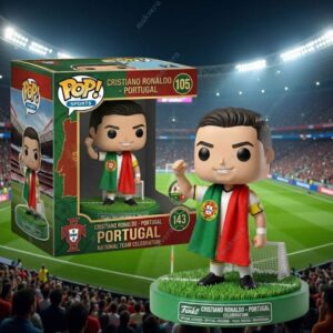 Cristiano Ronaldo Portugal National Team Celebration Pop Figure