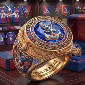 Crystal Palace FC 2026 UEFA Conference League Champions Ring 3