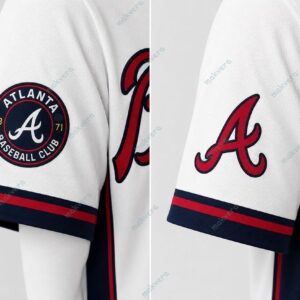 Custom Atlanta Braves MLB Baseball Jersey 4