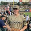 Custom Augusta GreenJacket Military Appreciation Night 2026 Baseball Jersey