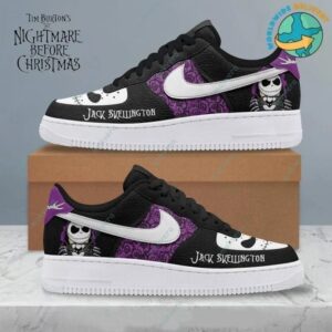 Custom Jack Skellington Air Force 1 Sneaker 3
