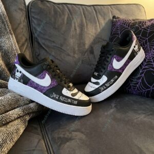 Custom Jack Skellington Air Force 1 Sneaker