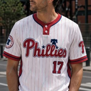 Custom Philadelphia Phillies MLB Baseball Jersey 2