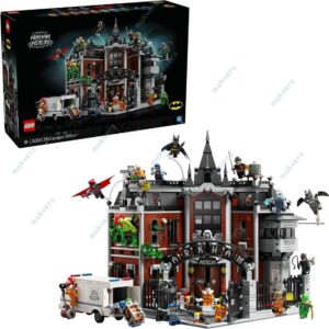 DC Batman Arkham Asylum Building Block Set 1 DC Batman Arkham Asylum Building Block Set 2
