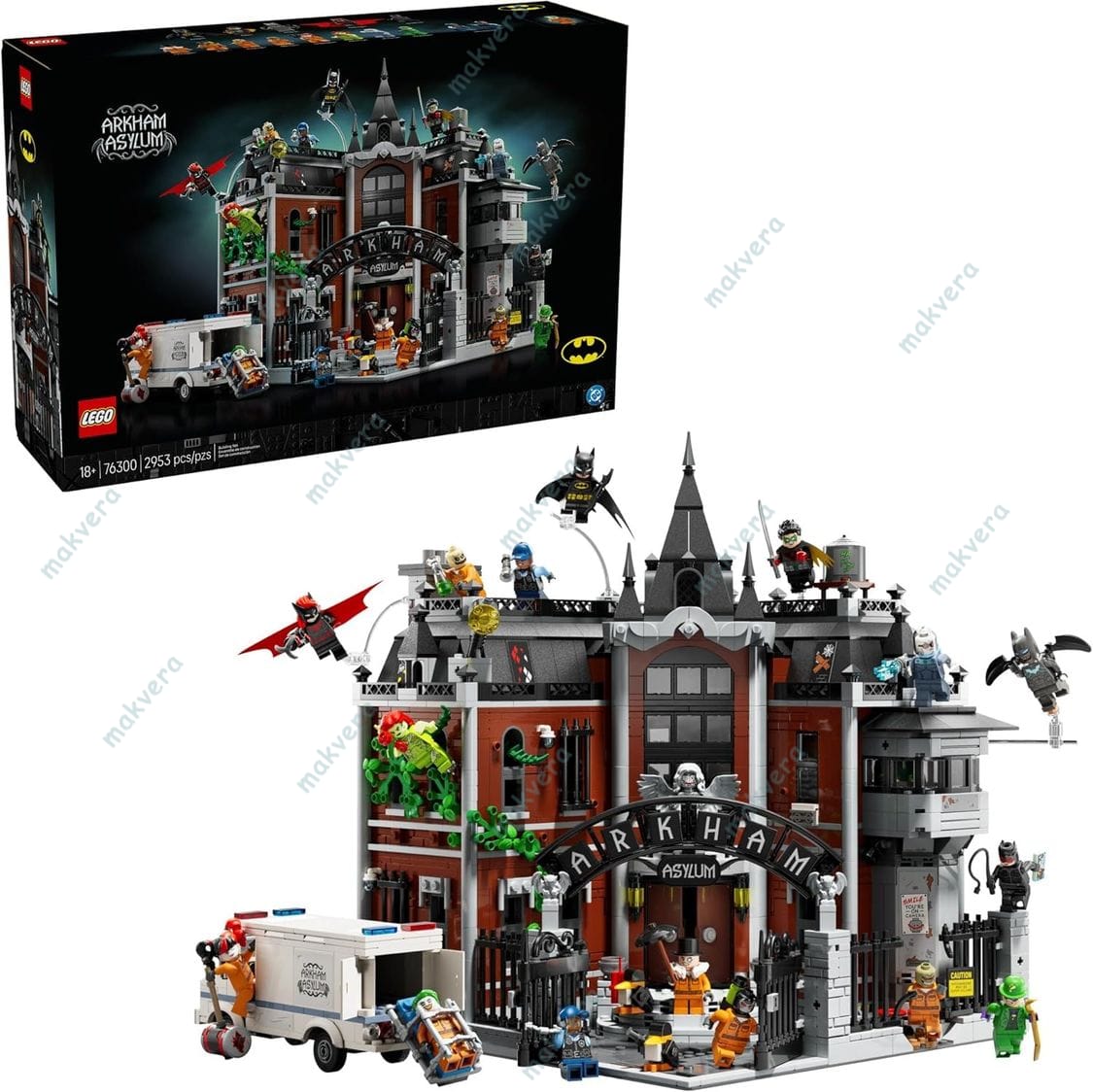 DC Batman Arkham Asylum Building Block Set 2 DC Batman Arkham Asylum Building Block Set 2