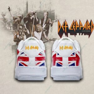 Def Leppard Live 2026 Air Force 1 Sneaker 4