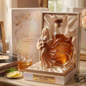Dolly Parton 80 Years of Country Music Legend Whiskey Bottle 2