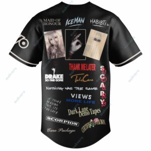 Drake Iceman Album 2026 Baseball Jersey 2 Drake Iceman Album 2026 Baseball Jersey 3