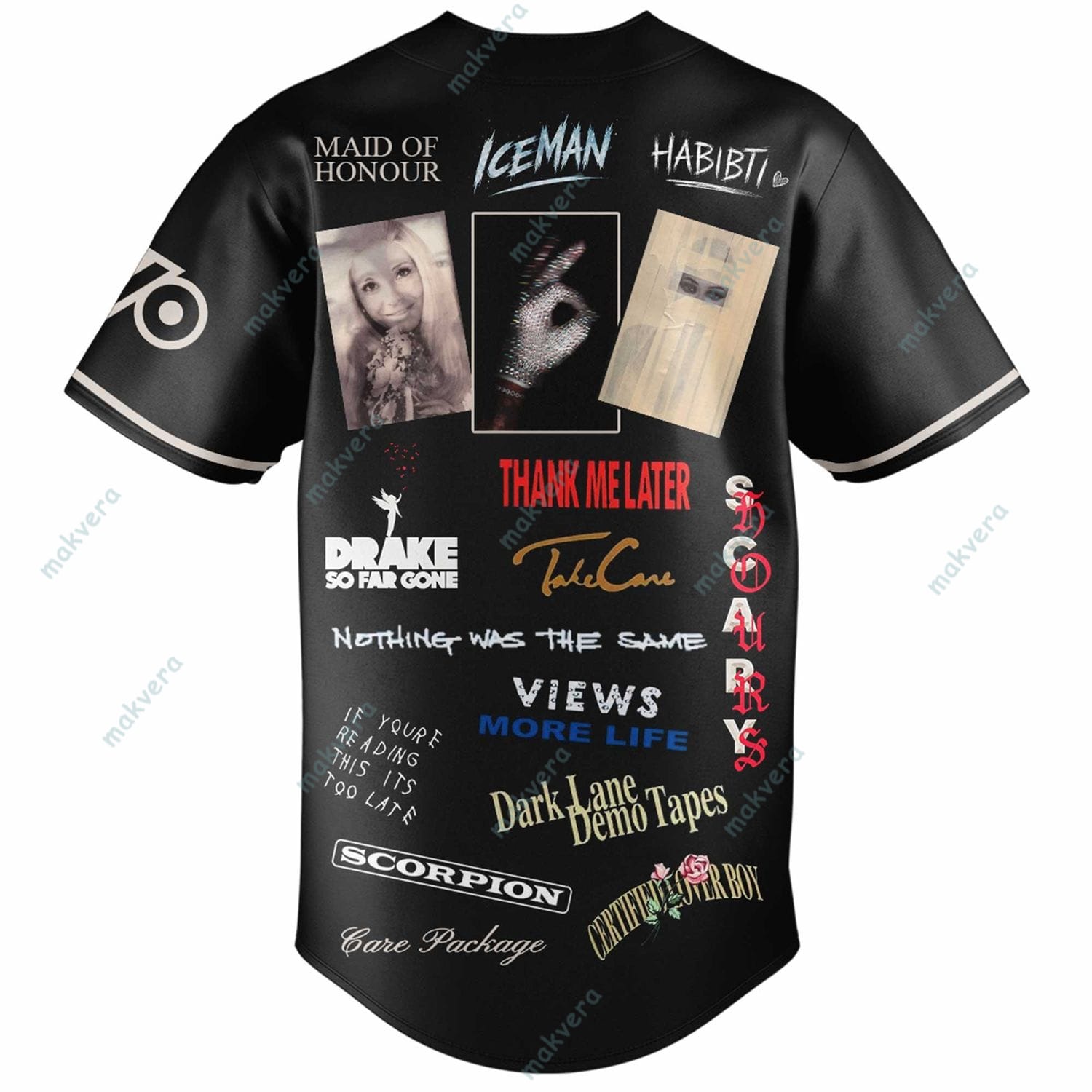 Drake Iceman Album 2026 Baseball Jersey 3 Drake Iceman Album 2026 Baseball Jersey 3