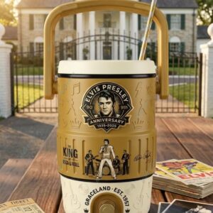 Elvis Presley 90th Anniversary 1935-2025 Cooler Cup