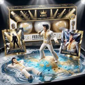 Elvis Presley Surprise figure Bath Bomb Set 3