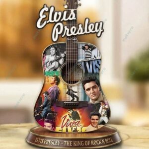 Elvis Presley The King Of Rock N Roll Acrylic Block Plaque 3