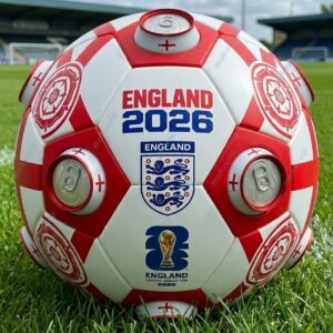 England World Cup 2026 Match Ball Beer Cooler 3