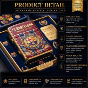 FC Barcelona Campions Liga Zippo Lighter 2 FC Barcelona Campions Liga Zippo Lighter 3