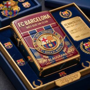 FC Barcelona Campions Liga Zippo Lighter