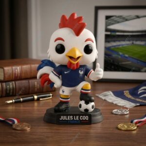 FIFA 2026 Jules le Coq Mascot France Figure Pop