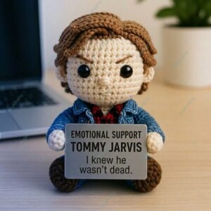 Friday The 13th Part VI 40th Anniversary Emotional Support Crochet Doll 3