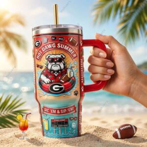 Georgia Bulldogs Hot Dawg Summer Tumbler 3