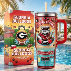 Georgia Bulldogs Hot Dawg Summer Tumbler