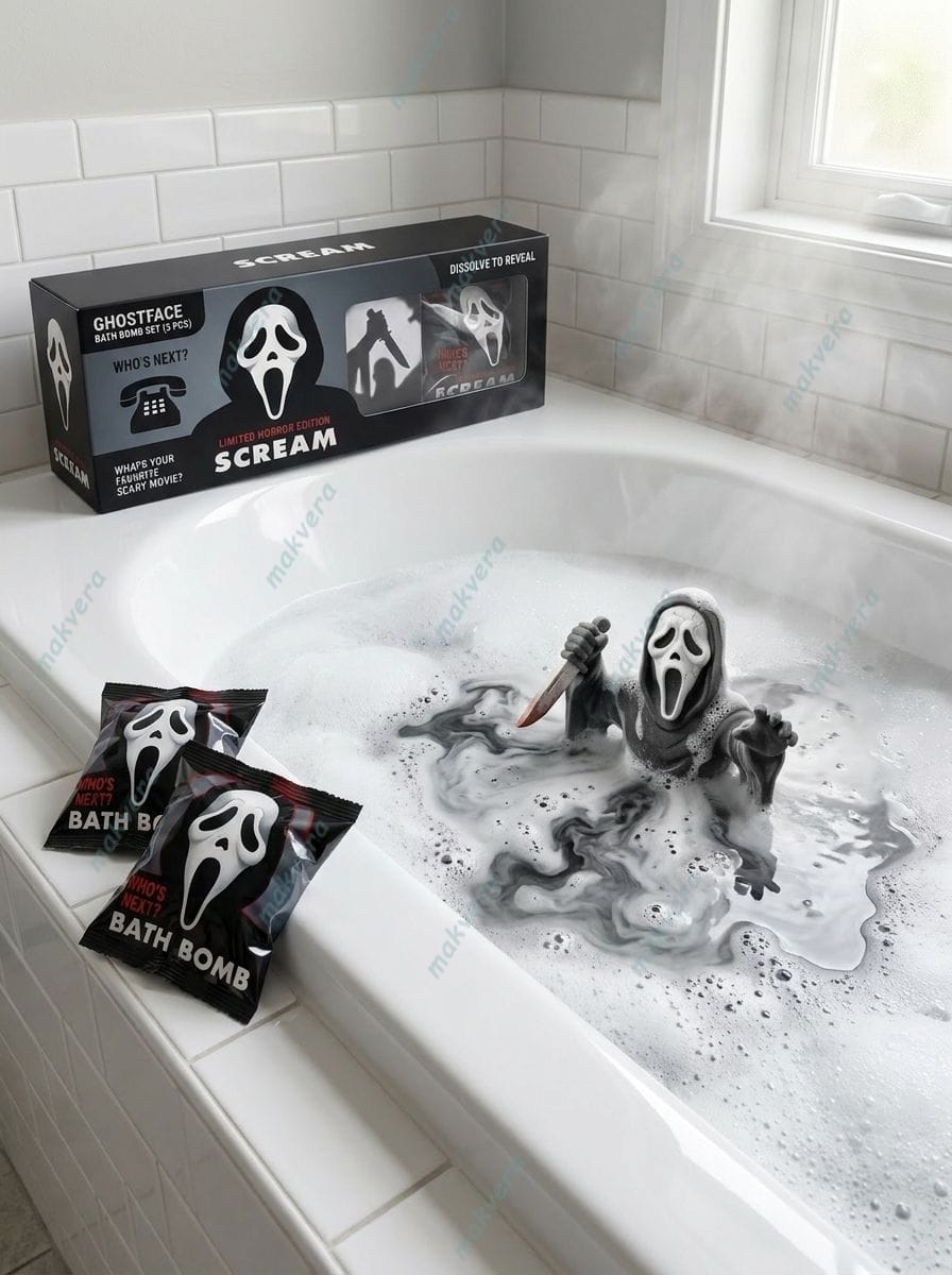 Ghostface Surprise Figure Bath Bomb Set Ghostface Surprise Figure Bath Bomb Set