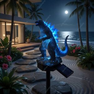 Godzilla 72nd Anniversary Garden Light 3