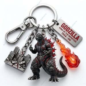 Godzilla King Of The Monsters Keychain