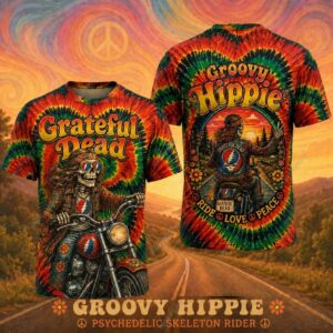 Grateful Dead Groovy Pippie 3D Shirt 2