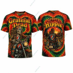 Grateful Dead Groovy Pippie 3D Shirt 3