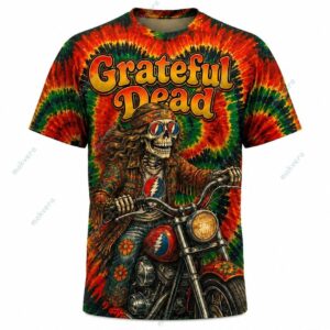 Grateful Dead Groovy Pippie 3D Shirt 4