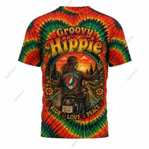 Grateful Dead Groovy Pippie 3D Shirt 5