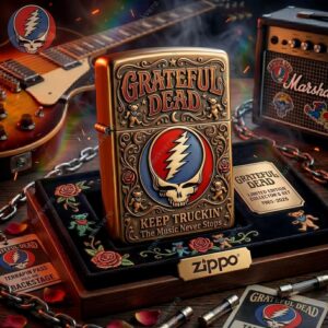 Grateful Dead Keep Trucking Zippo Case