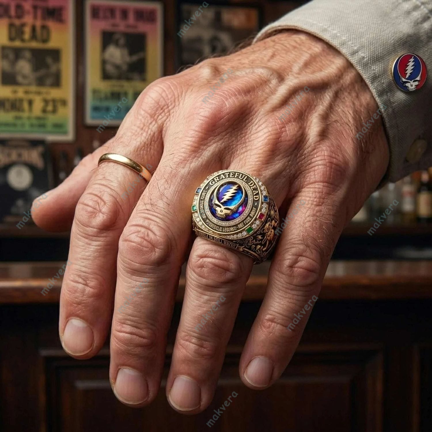 Grateful Dead Psychedelic Legends Ring 3 Grateful Dead Psychedelic Legends Ring 3