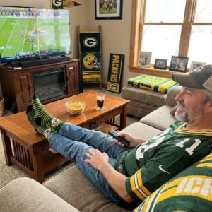 Green Bay Packers Best Dad Ever Socks 2