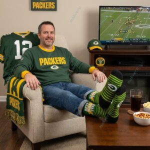 Green Bay Packers Best Dad Ever Socks