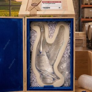 Grey Goose 30th Anniversary Snow Goose Shaped Vodka Bottle 3