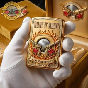 Guns N' Roses 41st Anniversary 2026 Zippo Case 2