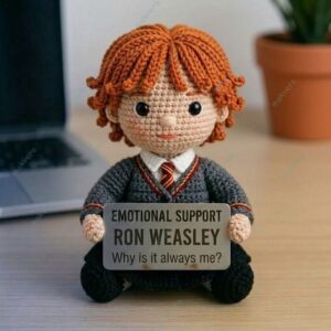 Harry Potter 25th Anniversary Emotional Support Crochet Doll 3