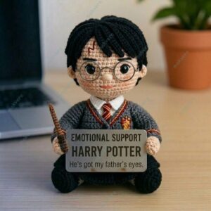 Harry Potter 25th Anniversary Emotional Support Crochet Doll 4