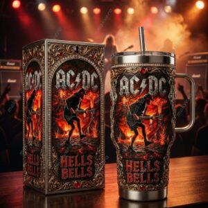 Hells Bells AC/DC Tumbler