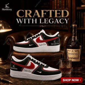 Hennessy Crafted With Legacy Custom Air Force 1 Sneaker