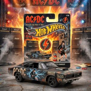 Hot Wheels AC/DC High Voltage Rock N Roll Car