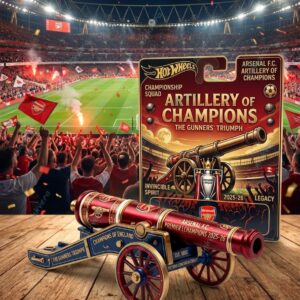 Hot Wheels Arsenal Gunners 2025 – 26 Premier League Champions 2