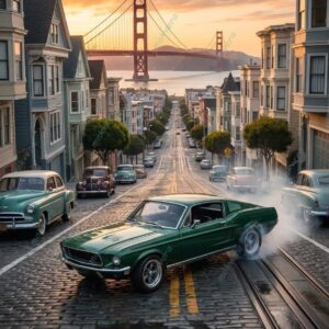 Hot Wheels Bullitt 58th Anniversary 1968 Ford Mustang GT 390
