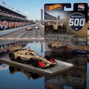 Hot Wheels Felix Rosenqvist 2026 Indianapolis 500 110th Winner Car