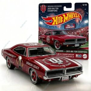 Hot Wheels Indiana Hoosiers 2025 Big Ten Champions Collector’s Car 2