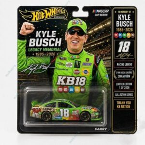 Hot Wheels Kyle Busch Legacy Memorial No 18 Camry 1 Hot Wheels Kyle Busch Legacy Memorial No 18 Camry 2